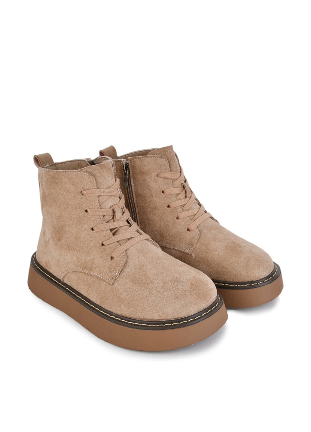 Зимние ботинки Loretta со шнуровкой из искусственной замши