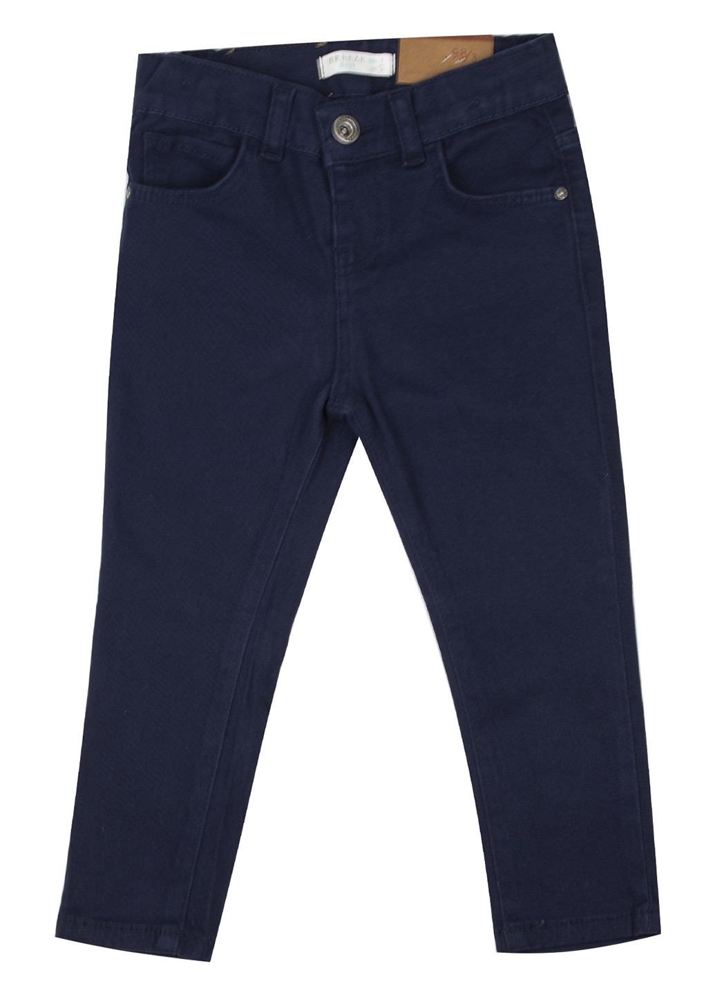 Темно-синие демисезонные зауженные джинсы Breeze