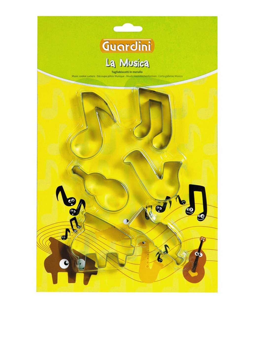 Форма для печива Музика (6 шт.) Guardini (73415688)