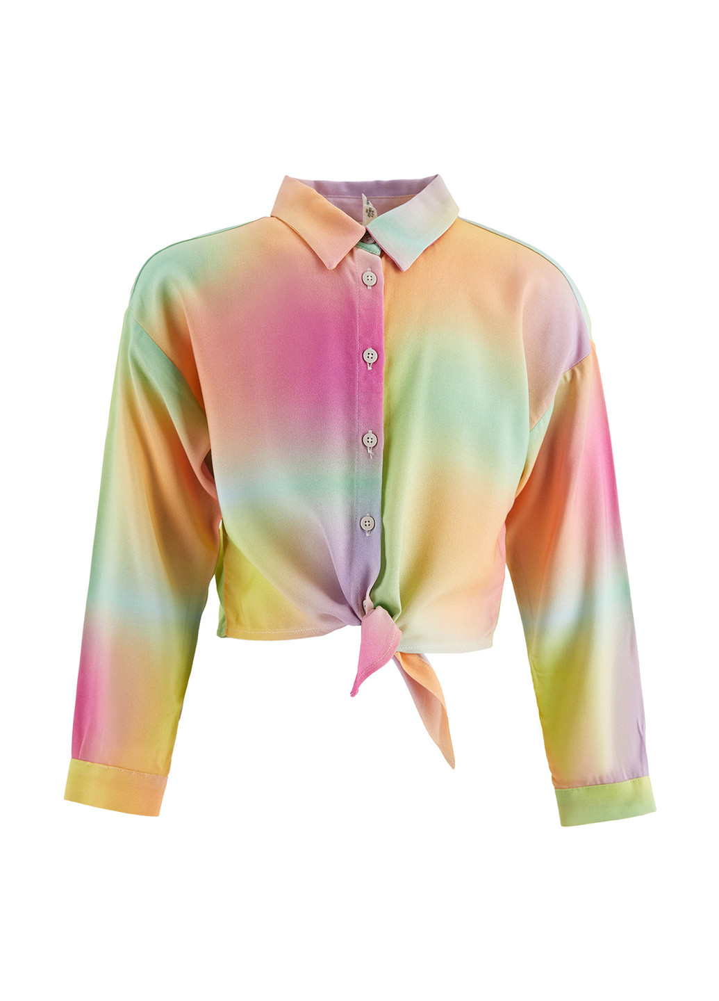 Цветная кэжуал рубашка DeFacto