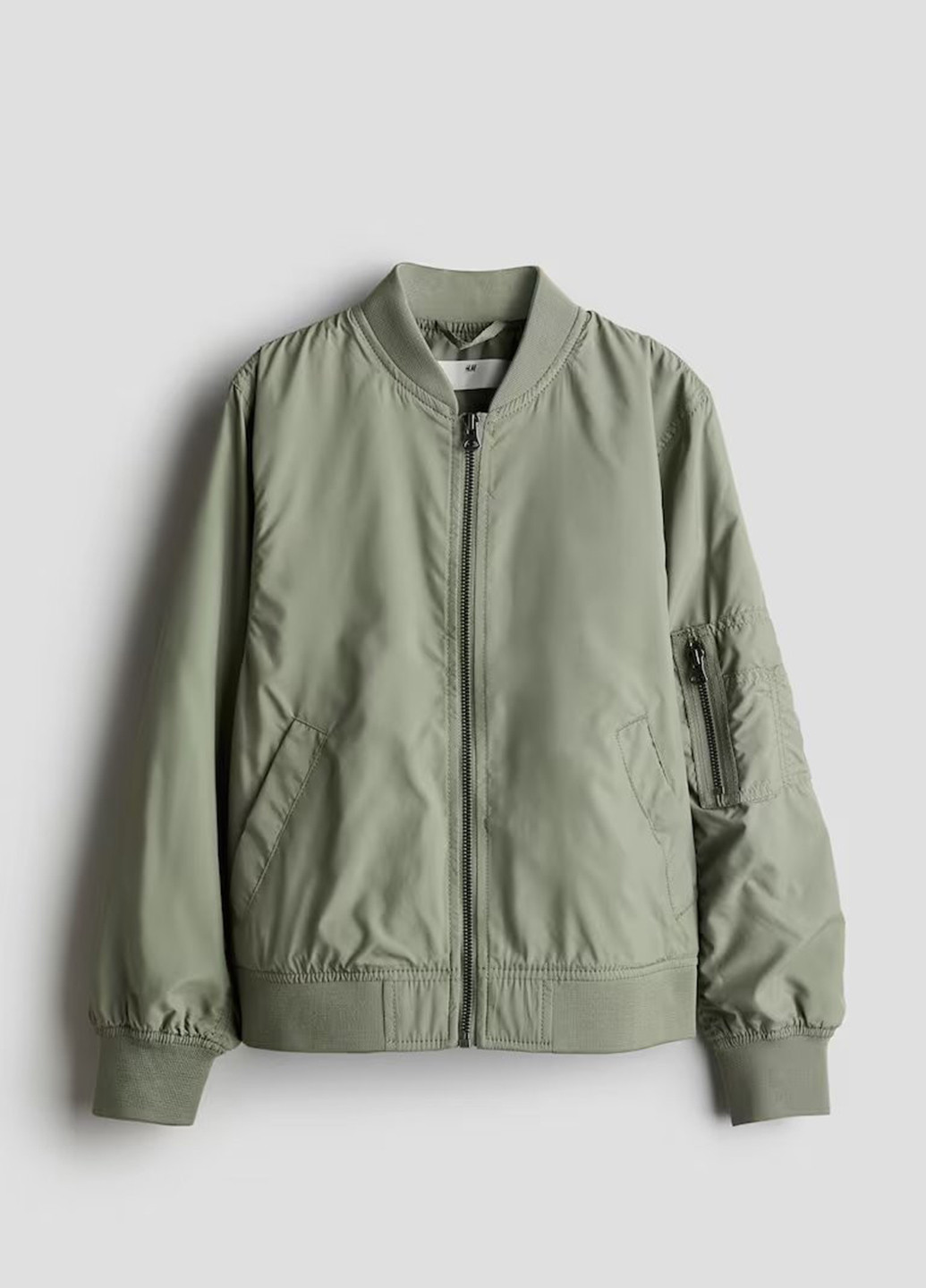 Бомбер H&M бейсбольний на блискавці (354516225)