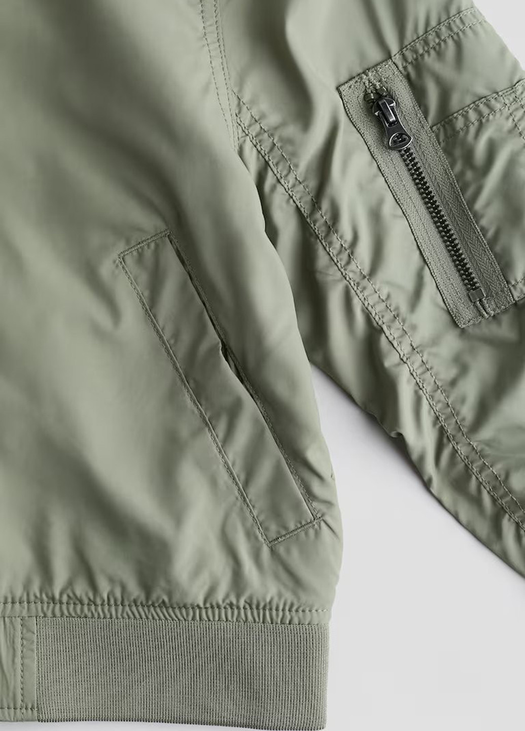 Бомбер H&M бейсбольний на блискавці (354516225)