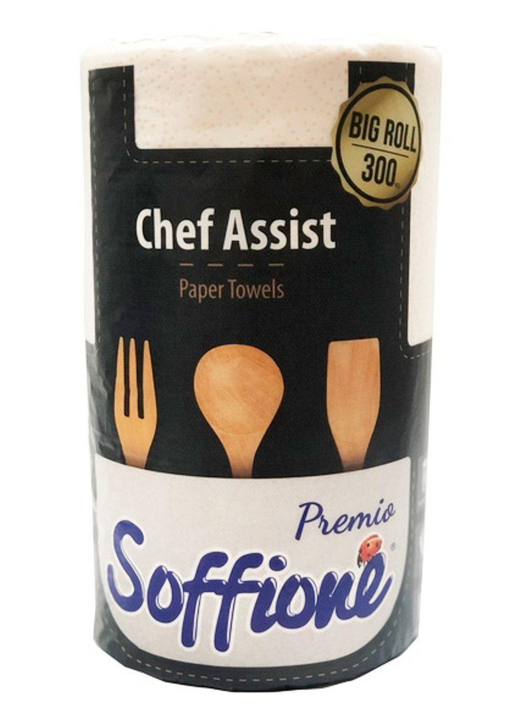 Кухонні паперові рушники Chef Assist Premio 2 рулони Soffione (199671184)