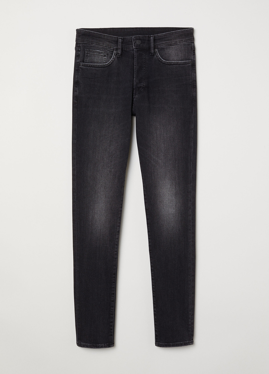 Джинси H&M завужені градієнти чорні джинсові