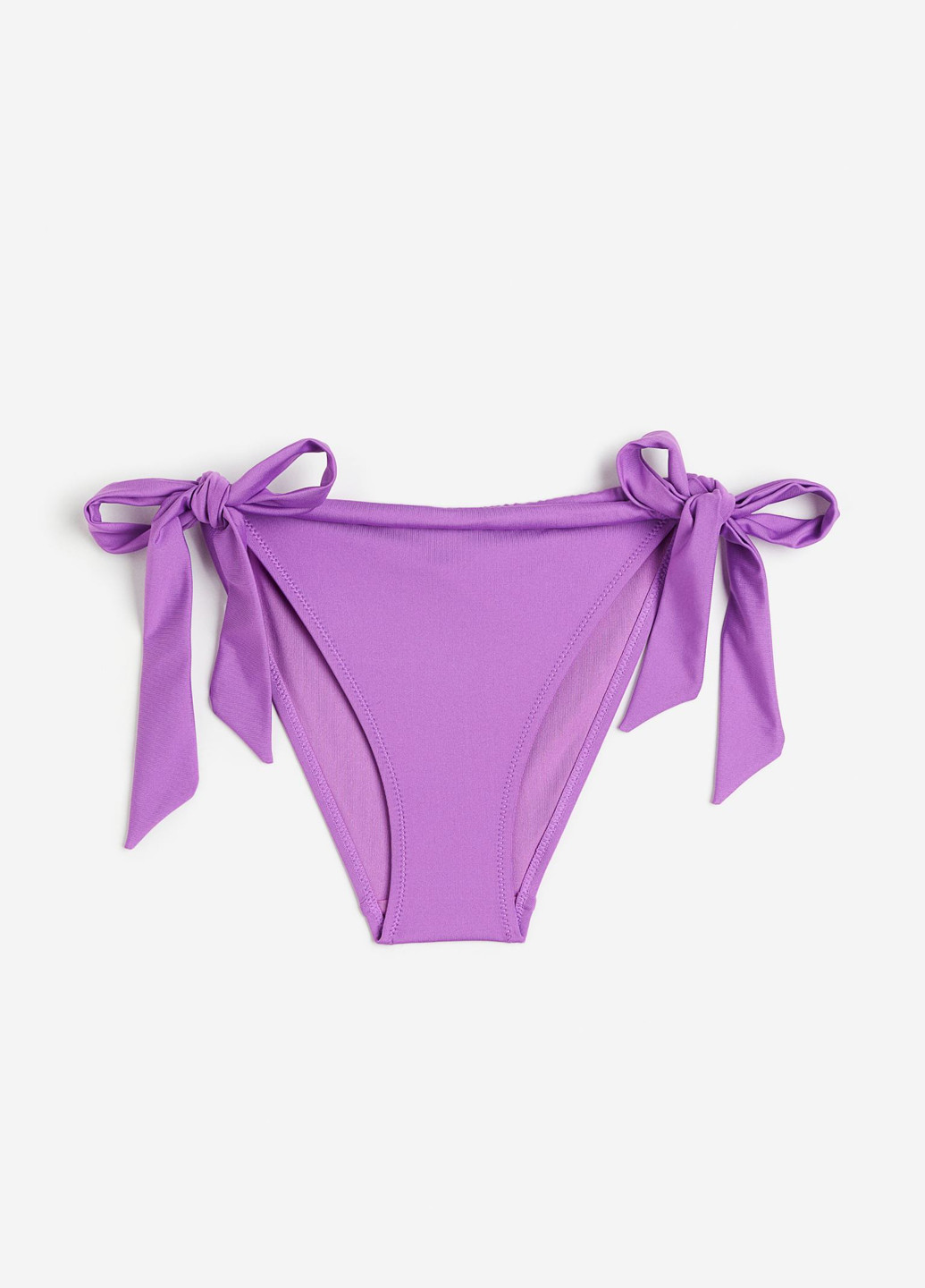 Фиолетовые купальные трусики однотонные H&M