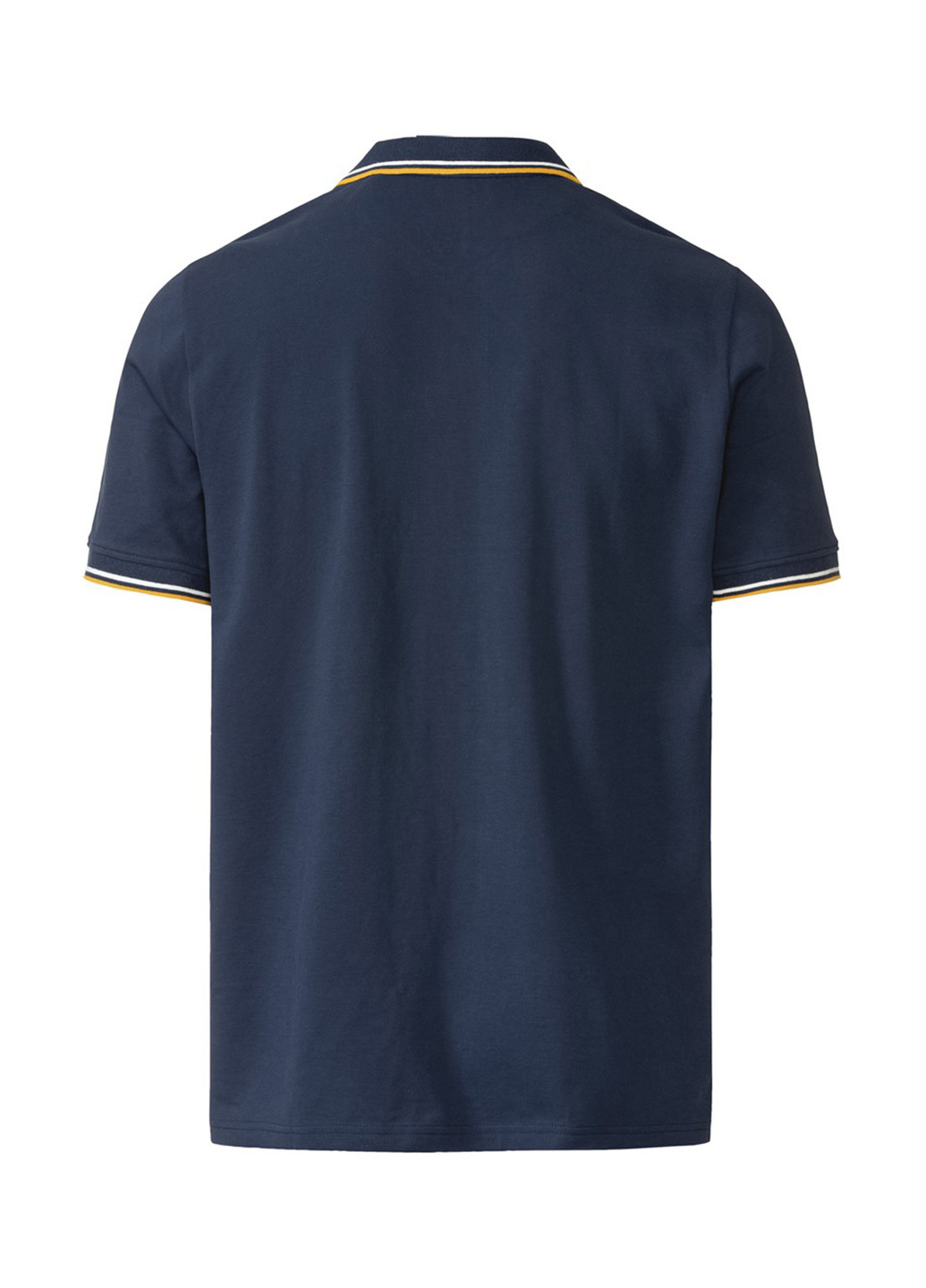Синяя футболка-поло для мужчин Livergy с надписью