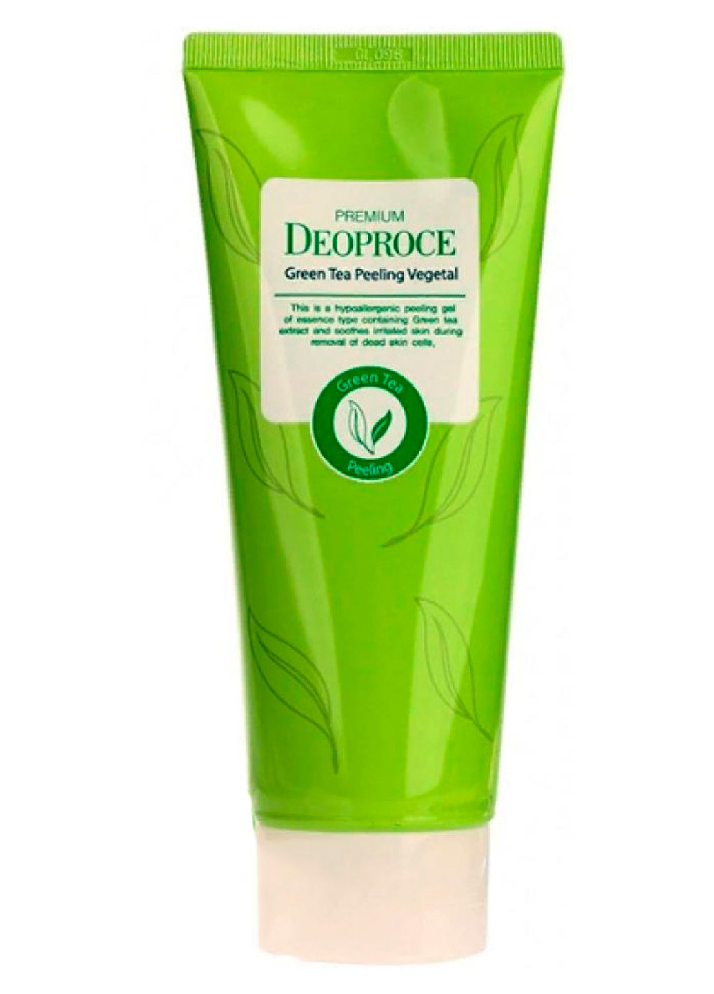 Зволожуючий пілінг для обличчя на основі зеленого чаю Premium Green Tea Peeling Vegetal 170 мл Deoproce (202416698)