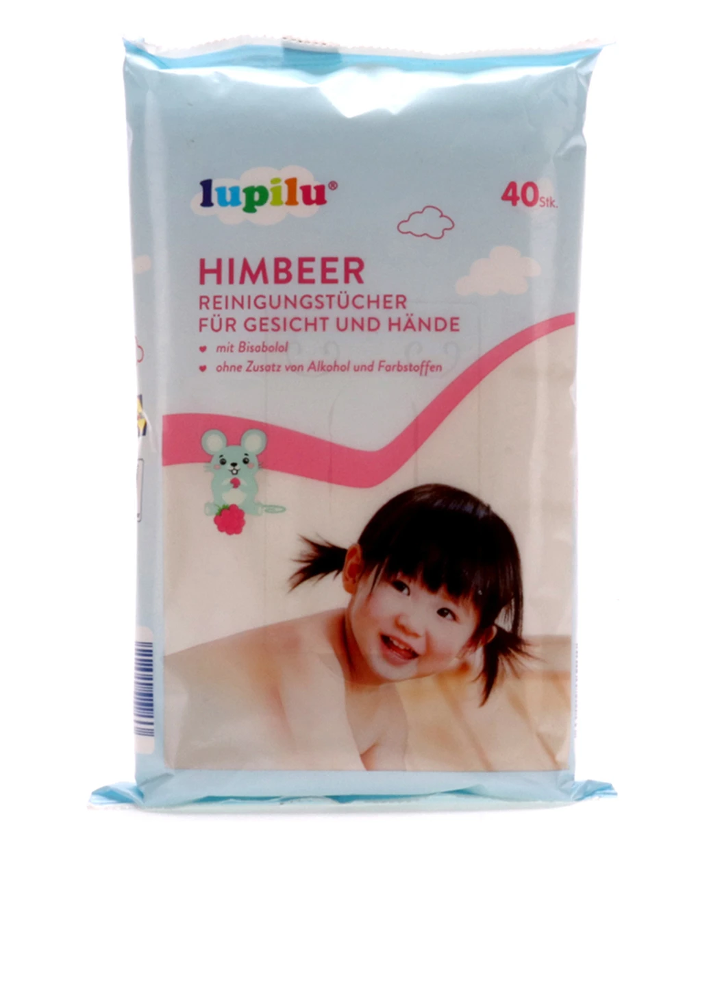 Набор детских влажных салфеток 40шт Lupilu (224451325)