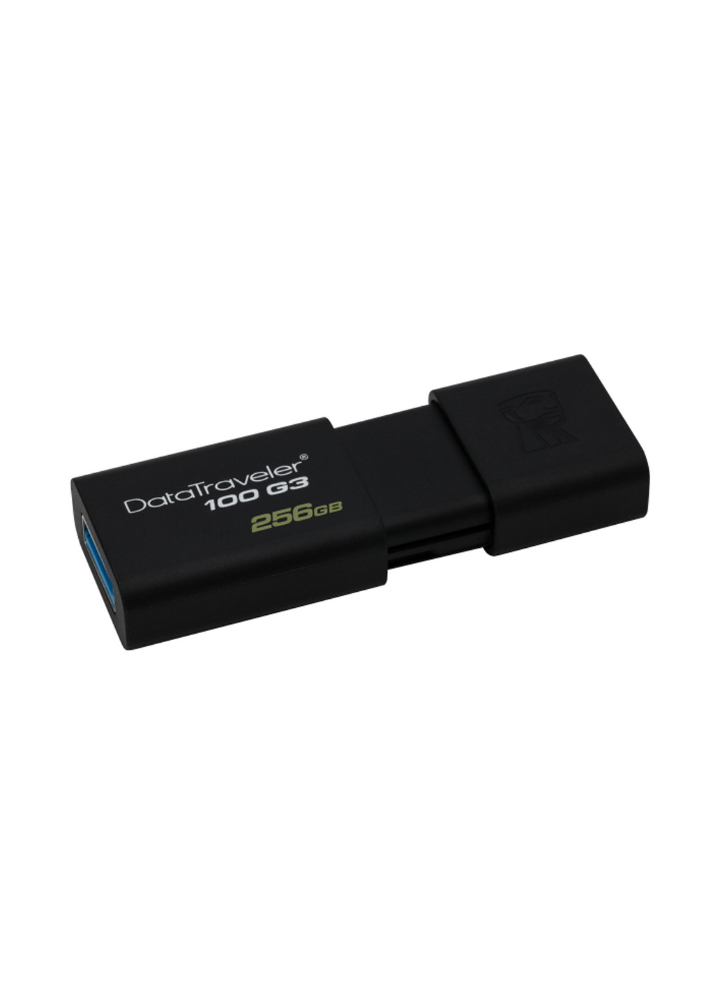 Флеш память USB DataTraveler 100 G3 256GB USB 3.0 (DT100G3/256GB) Kingston флеш память usb kingston datatraveler 100 g3 256gb usb 3.0 (dt100g3/256gb) (136742825)