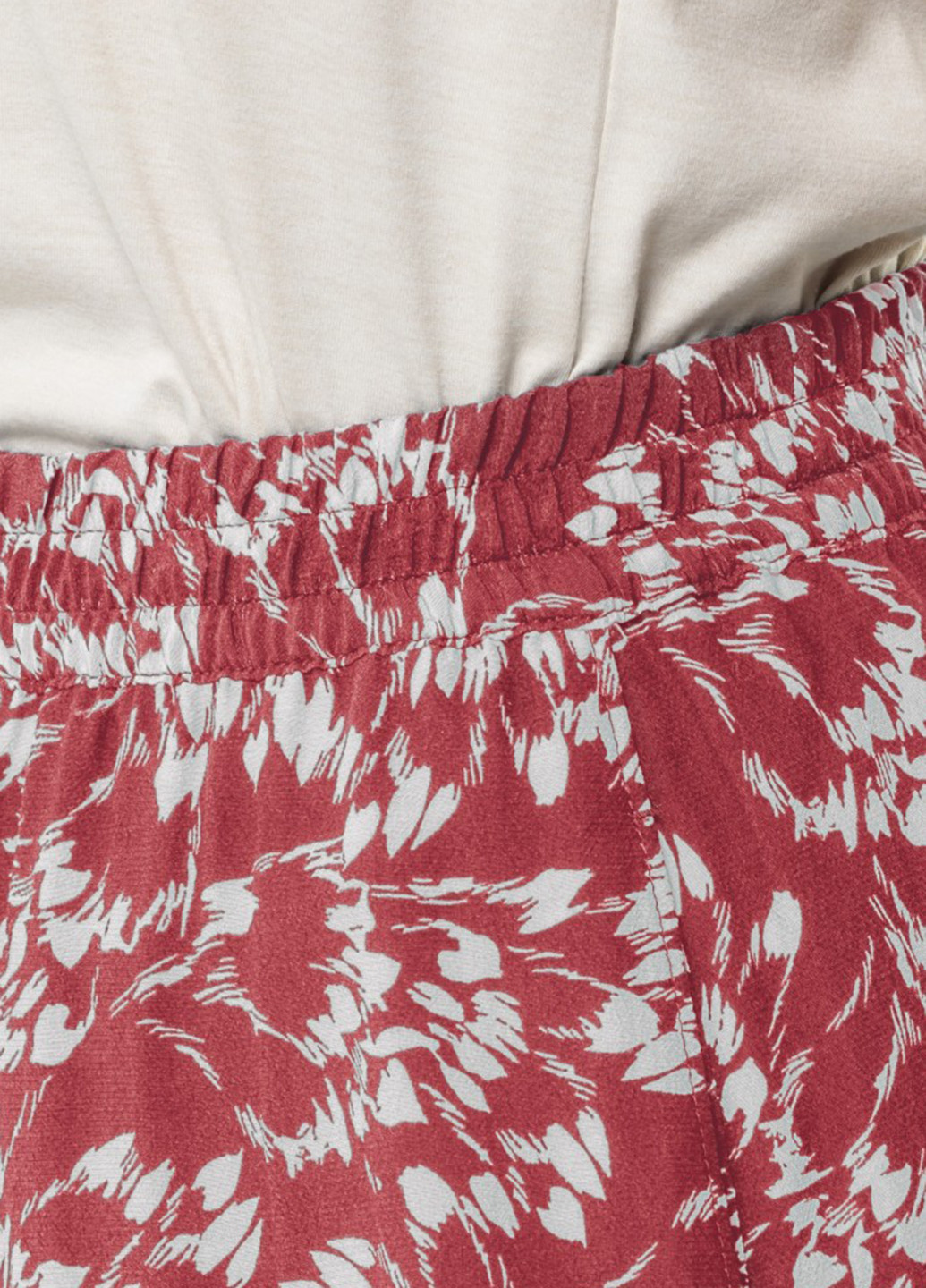 Темно-розовая кэжуал цветочной расцветки юбка Jack Wolfskin