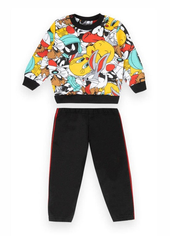 Чорний демісезонний костюм Габби