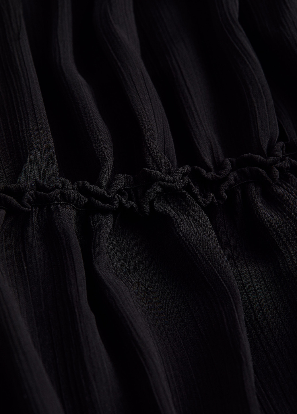 Черное кэжуал платье H&M однотонное