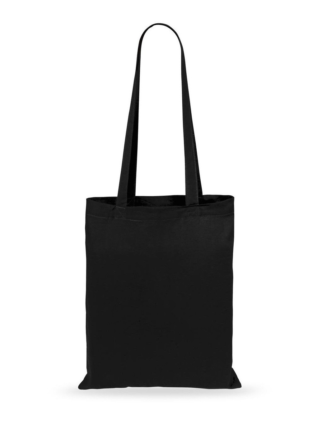 Эко-сумка шоппер из хлопка чёрная Discover shopping (251272365)