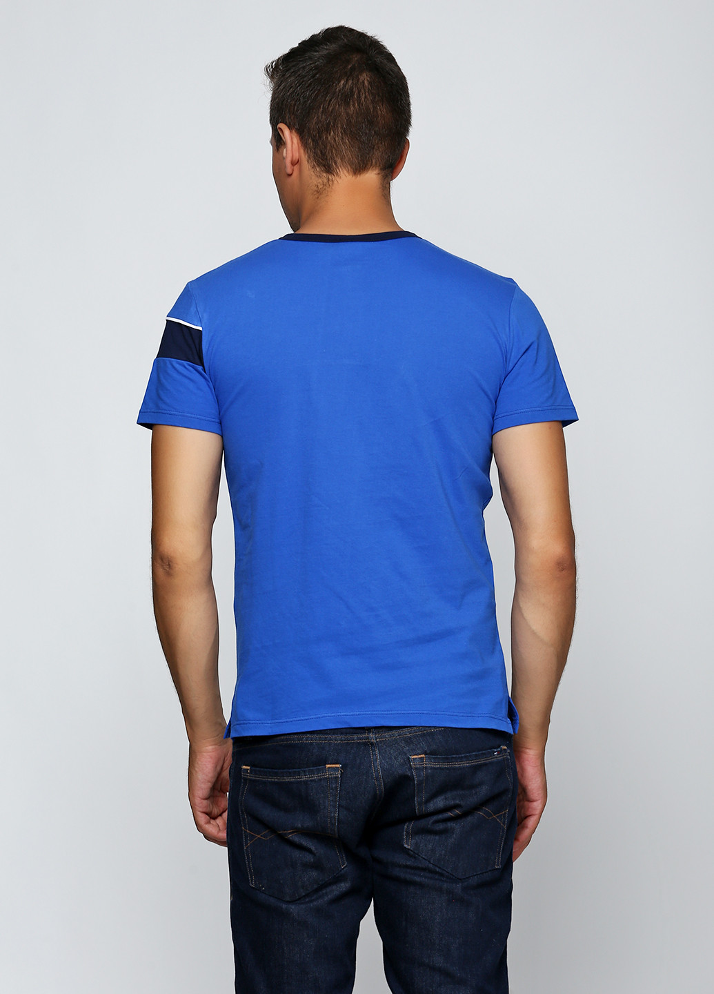 Синяя футболка Senti