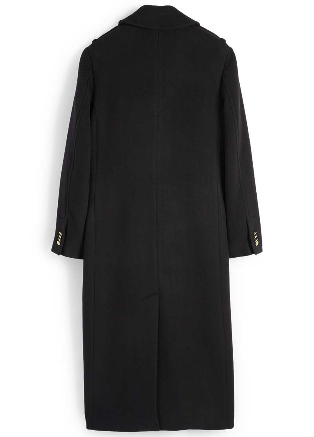 Чорне демісезонне Пальто двобортне C&A