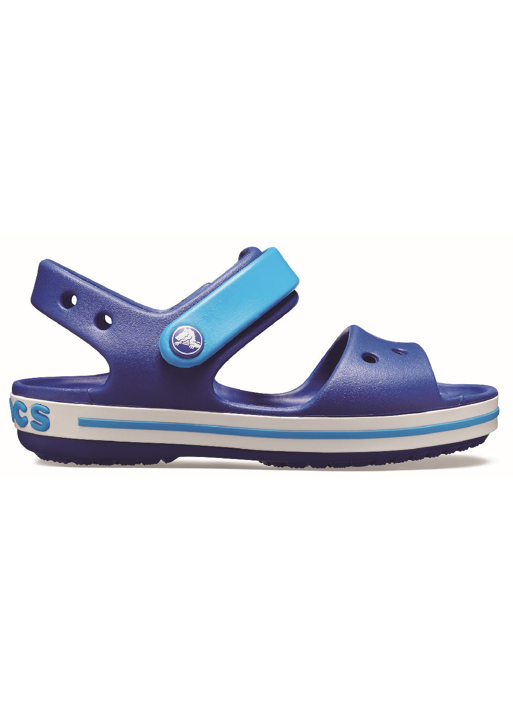 Синие пляжные сандалии Crocs