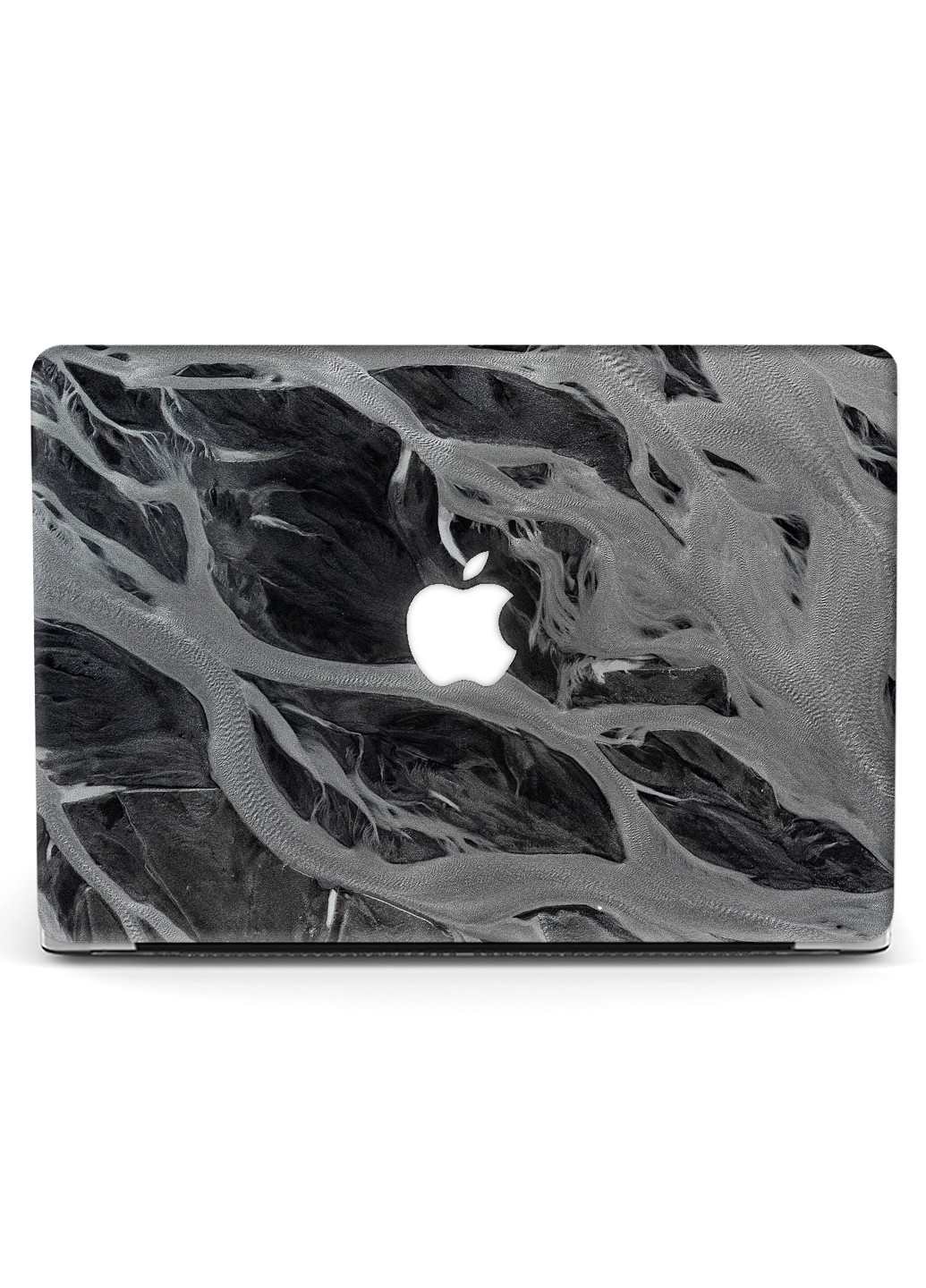 Чехол пластиковый для Apple MacBook 12 A1534 / A1931 Черные скалы (Black rocks) (3365-2386) MobiPrint (218857625)