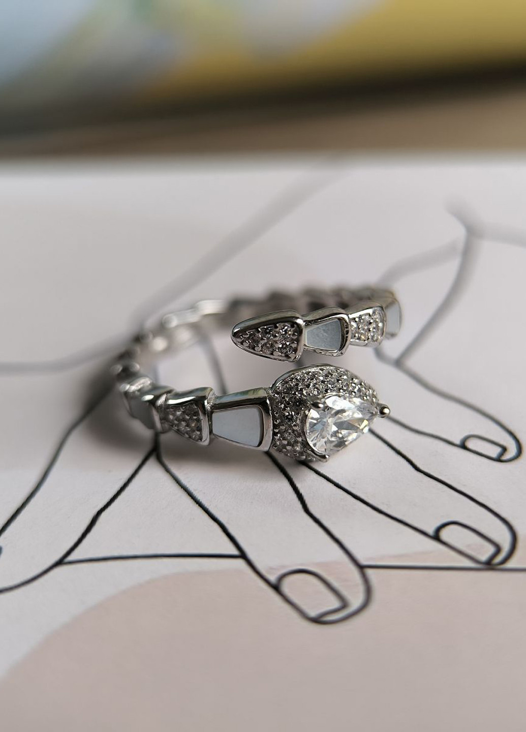 Каблучка Silver Flame (350941243)