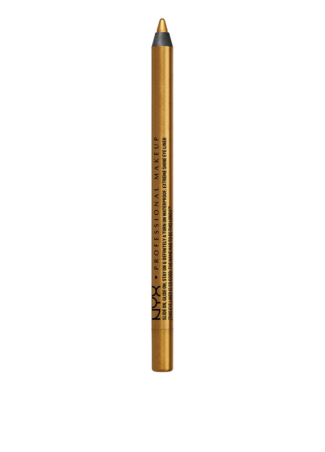 Карандаш для глаз Slide On Pencil 18 Glitzy Gold, 1,2 г NYX Professional Makeup (182427506)