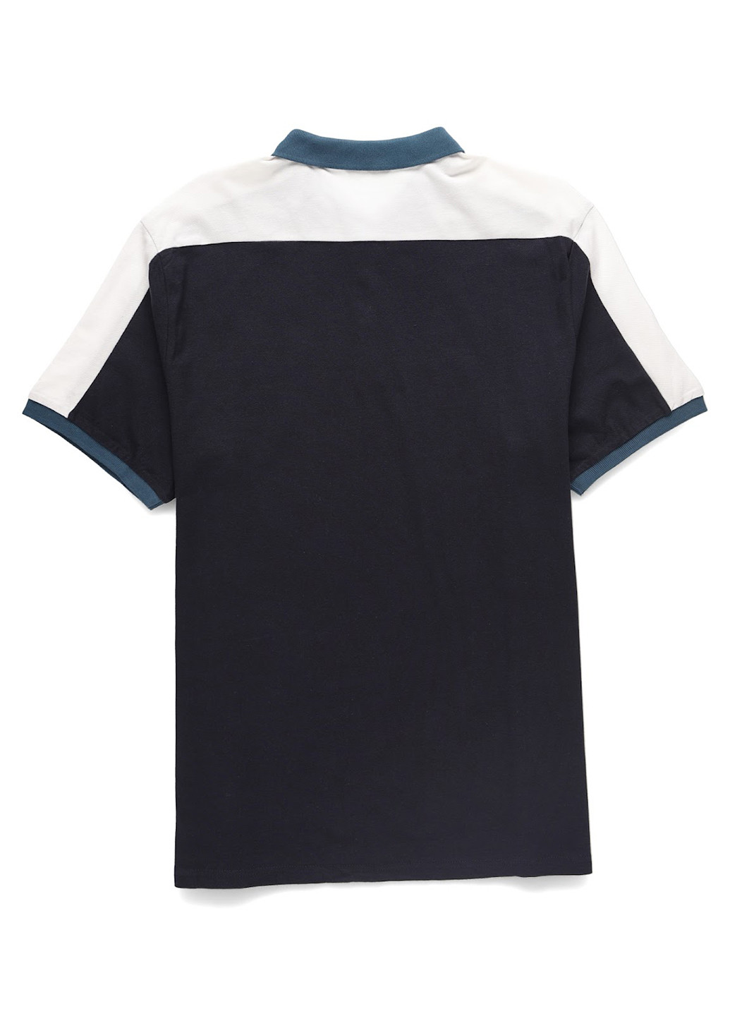 Темно-синяя футболка-поло для мужчин Only & Sons однотонная