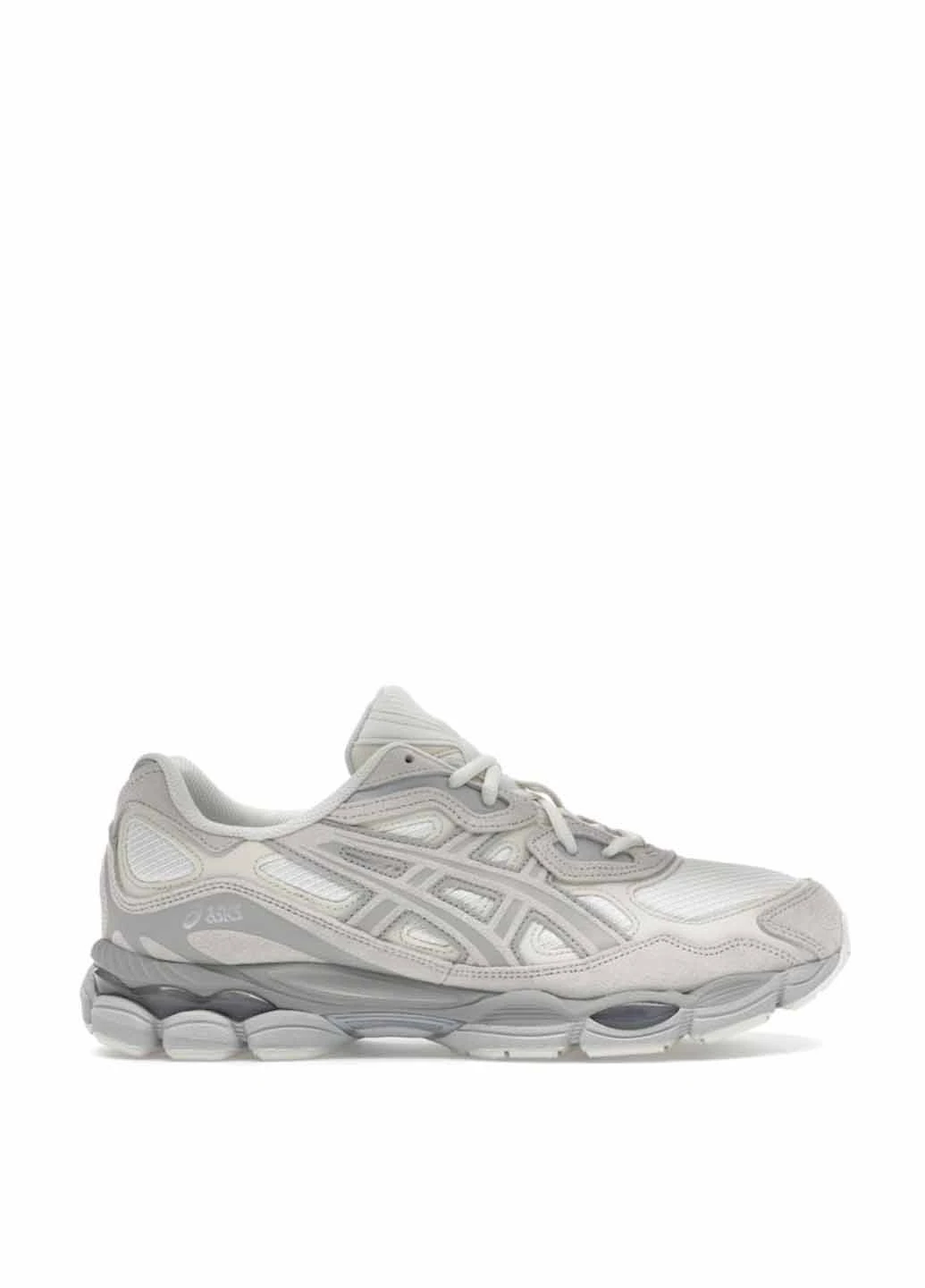 Серые демисезонные кроссовки 1203a739-100 Asics Gel-NYC Cream Grey