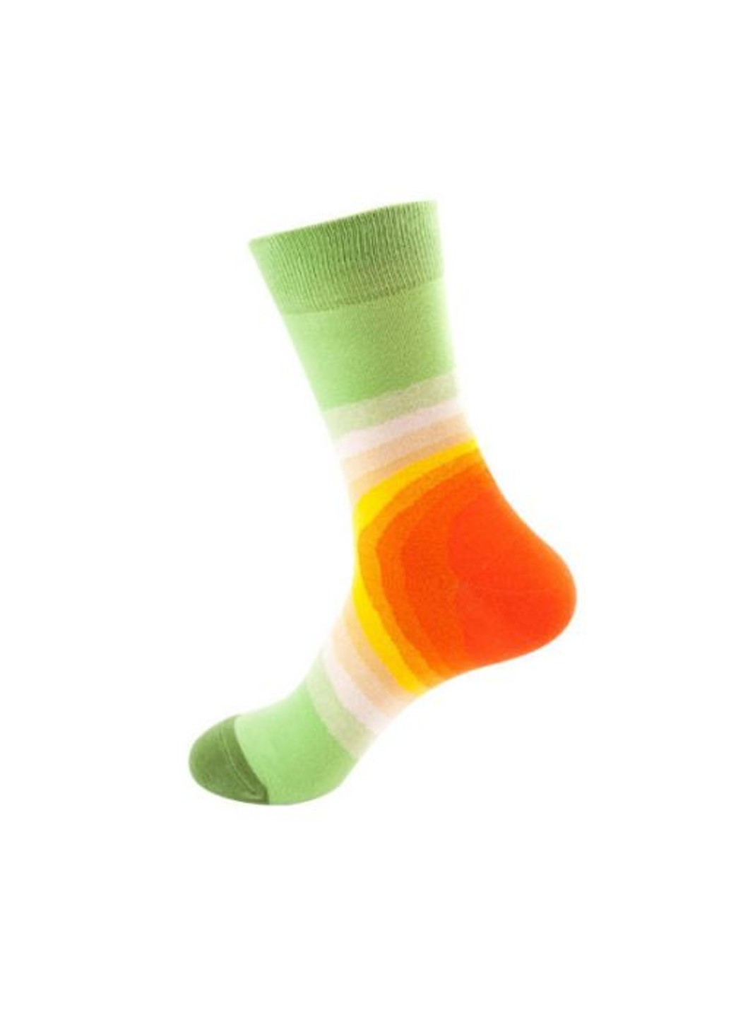 Зелені шкарпетки mavkasocks яскраві та стильні арт світлий 1 пара MAVKA малюнки (254520134)