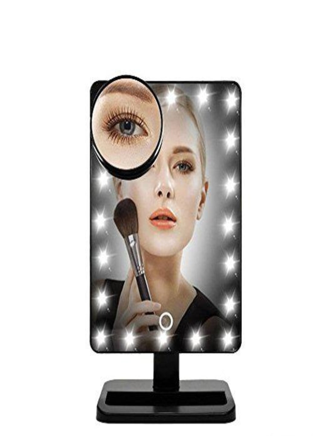 Настольное зеркало для макияжа Magic с LED подсветкой Black (654708) Francesco Marconi (213875618)