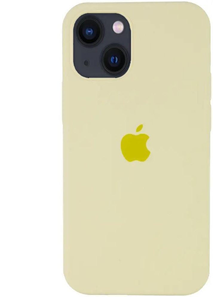 Силиконовый Чехол Накладка Silicone Case для iPhone 13 Mellow Yellow No Brand (254091708)
