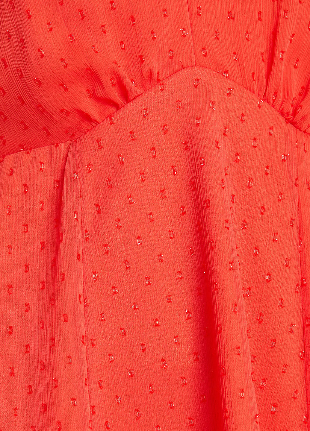 Червона кежуал сукня кльош, з відкритими плечима KOTON