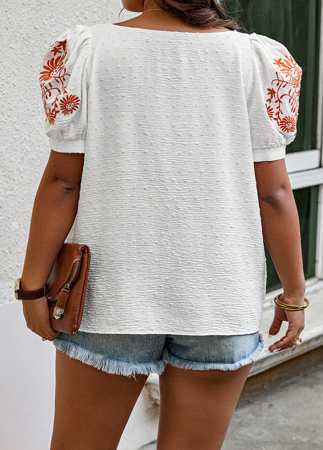 Белая блуза SHEIN