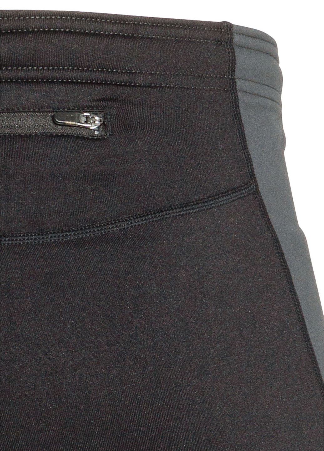 Черные спортивные зимние зауженные брюки H&M