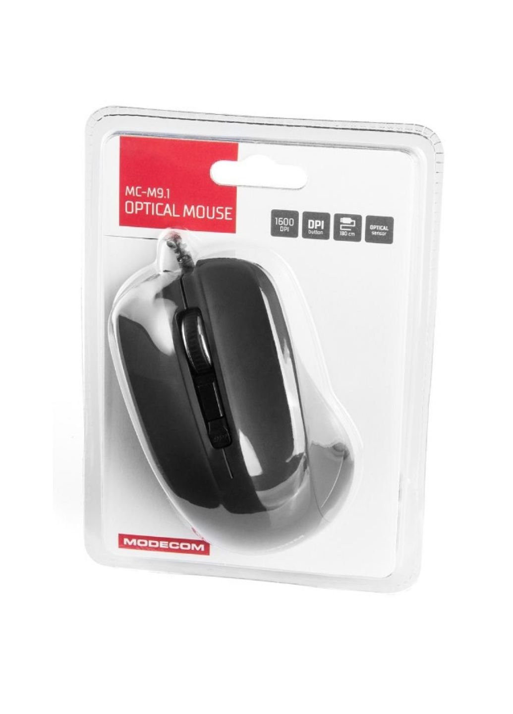 Мышка MC-M9.1 USB Black (M-MC-00M9.1-100) Modecom (253546716)
