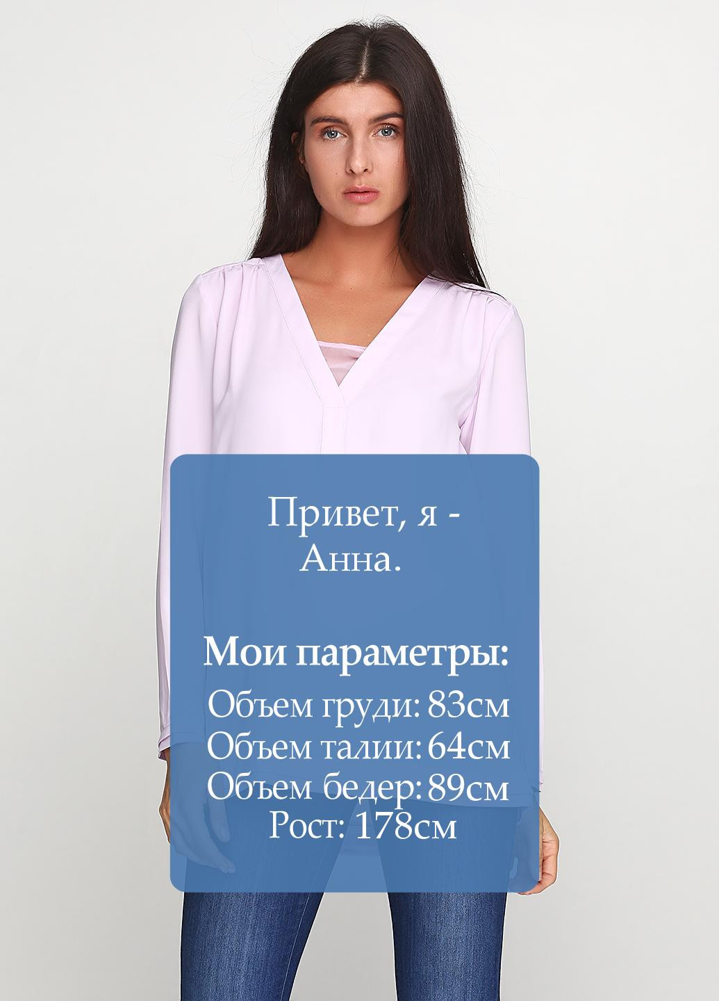 Сиреневая блуза Karen by Simonsen