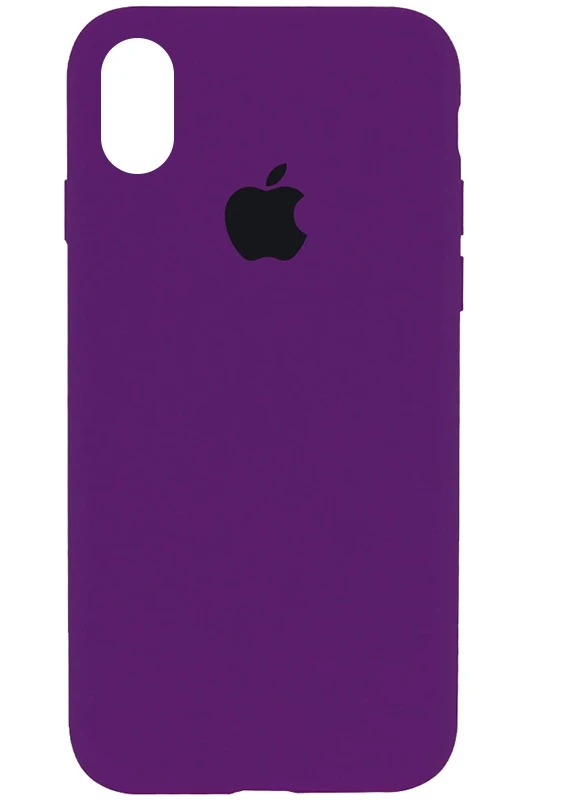 Чехол Silicone Case Full Protective (AA) для Apple iPhone XR (6.1') Фиолетовый / Ultra Violet (is_00000034365_57) Epik (229727989)