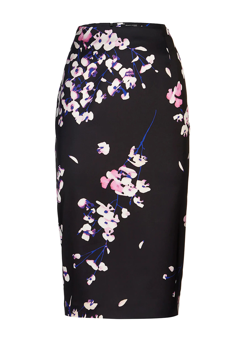 Черная кэжуал цветочной расцветки юбка Guess by Marciano карандаш