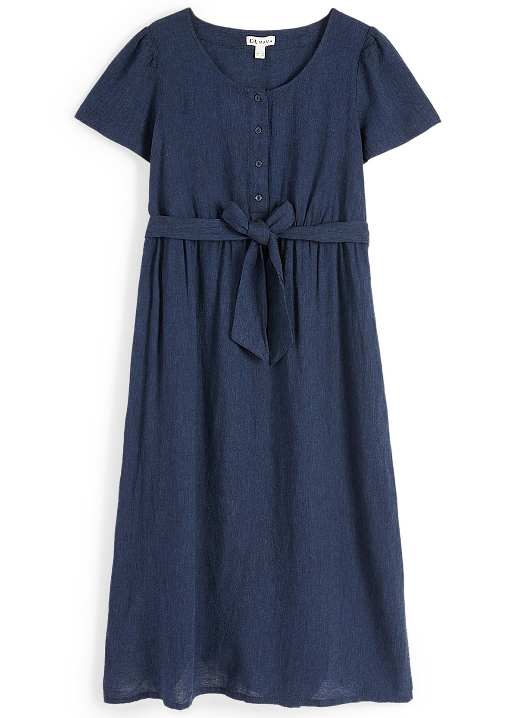 Темно-синя кежуал сукня для вагітних C&A однотонна