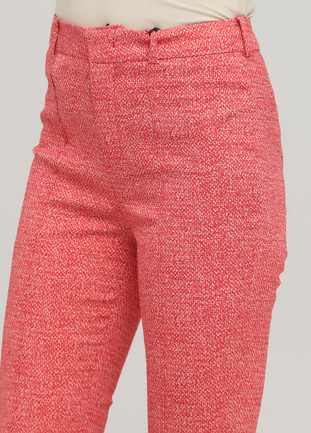 Красные кэжуал демисезонные укороченные, прямые брюки Drykorn