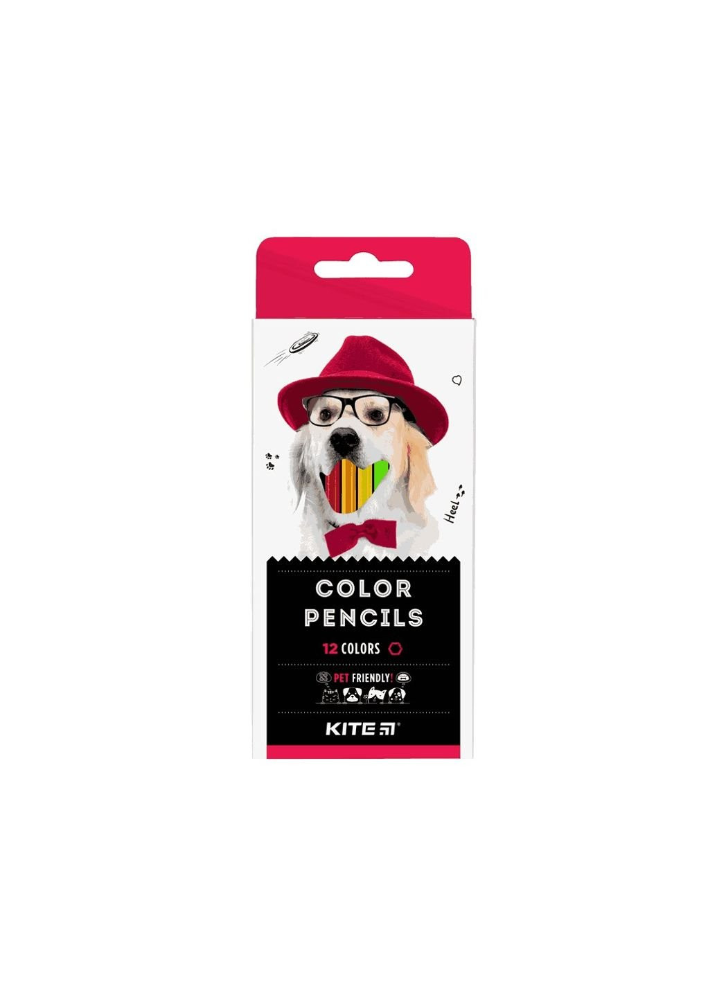 Карандаши цветные Dogs 12 шт (K22-051-1) Kite (254067734)