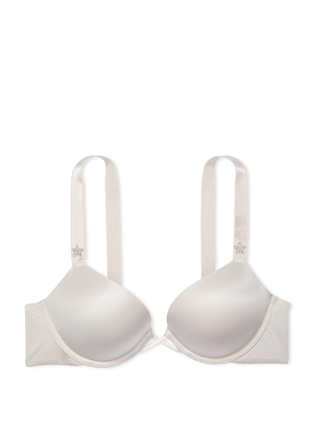 Срібний демісезонний комплект (бюстгальтер, трусики) Victoria's Secret