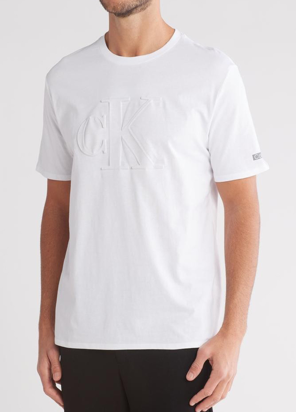 Белая футболка Calvin Klein