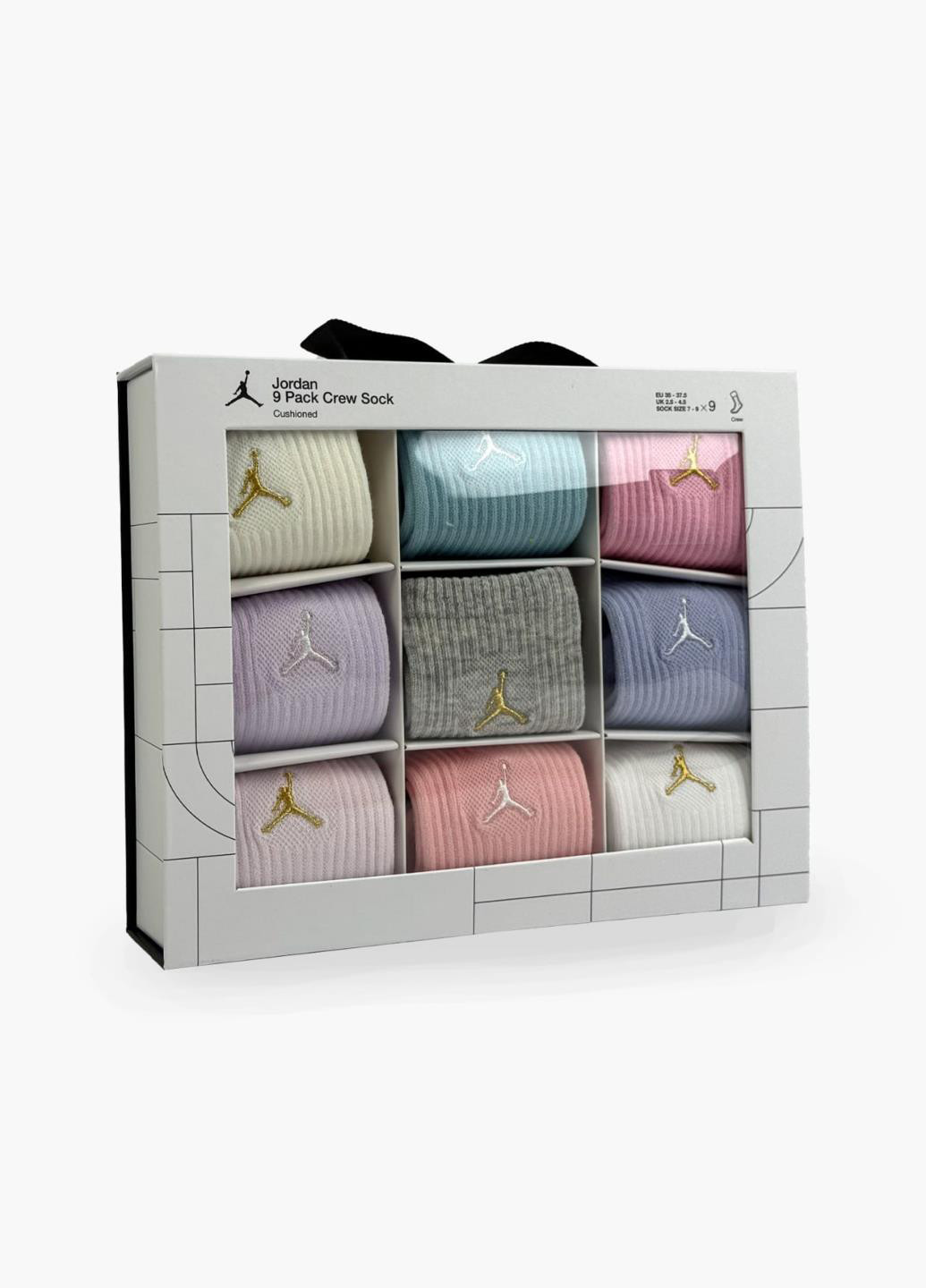 Комбинированные носки bj0810-782 Jordan однотонные (369766443)