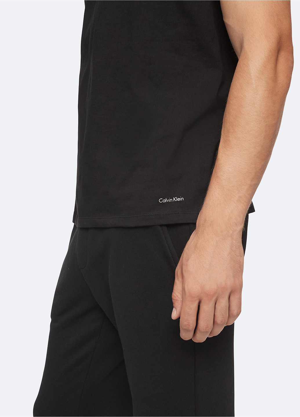 Чорна футболка (5 шт.) з коротким рукавом Calvin Klein