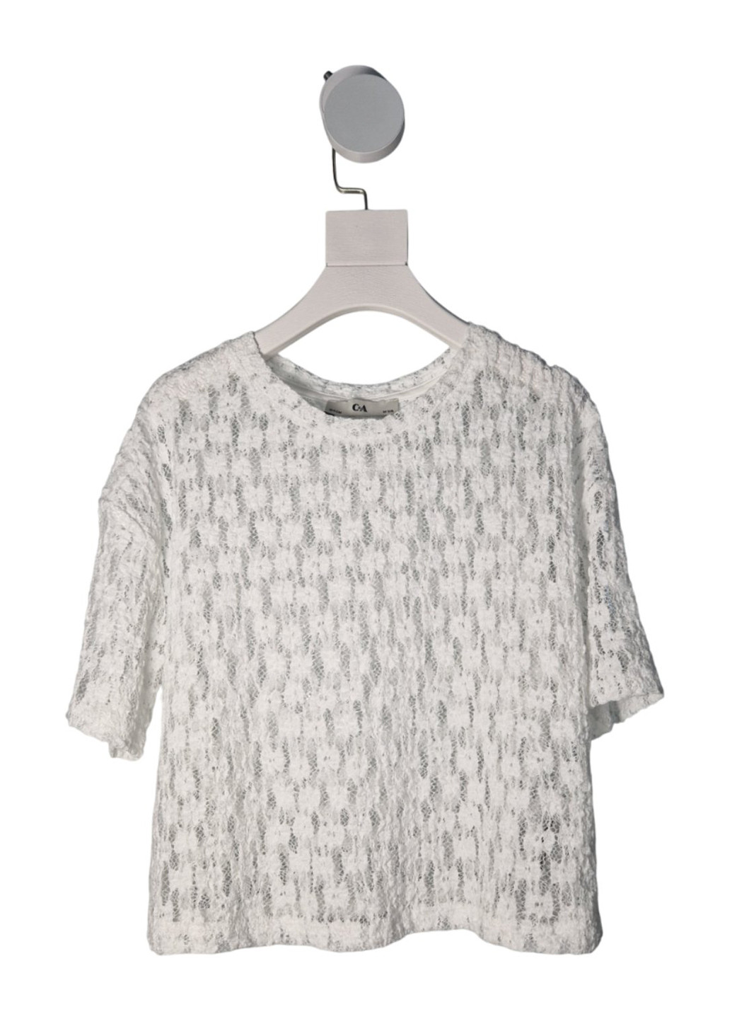 Біла літня футболка C&A