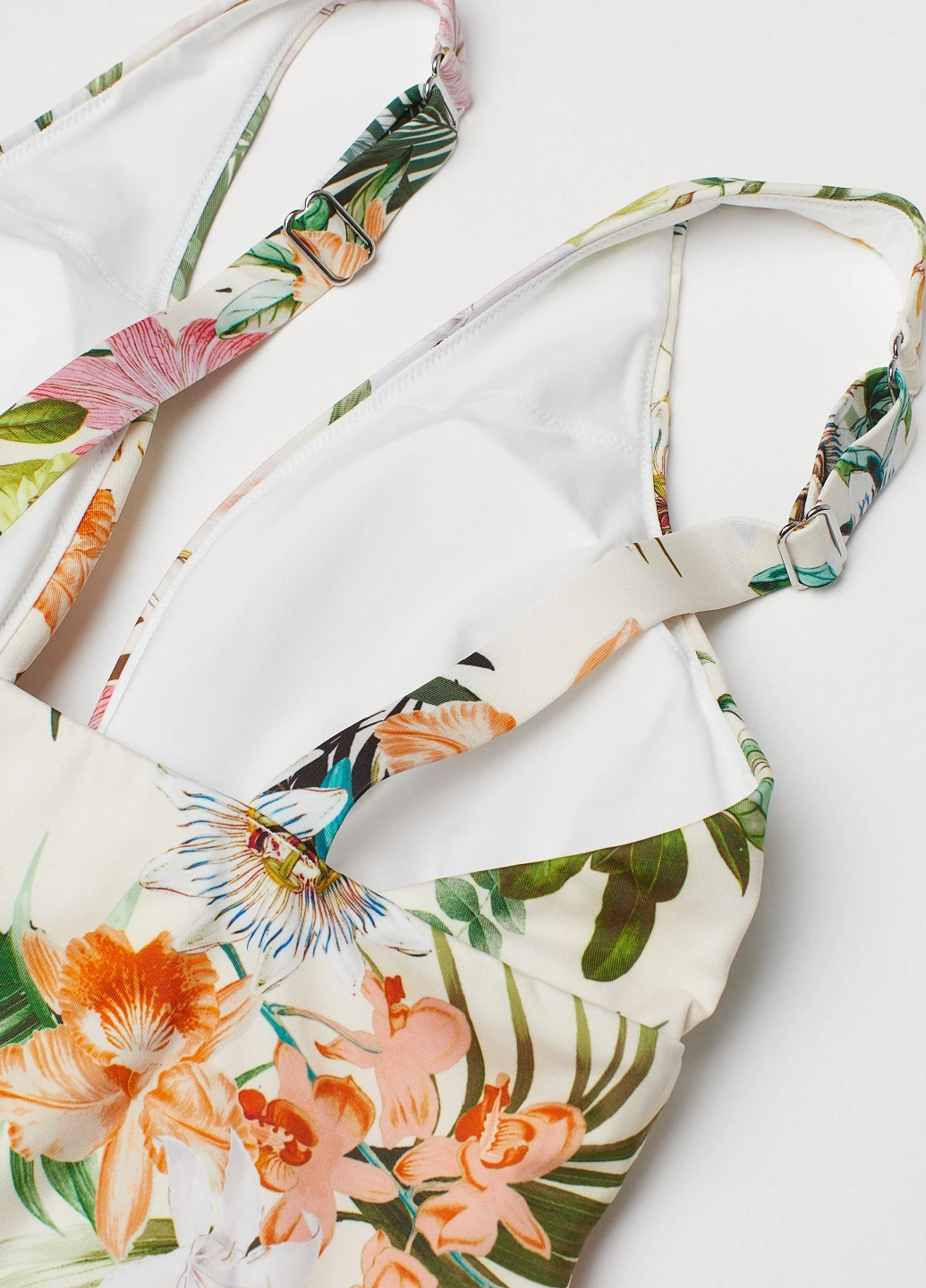 Білий літній купальник H&M