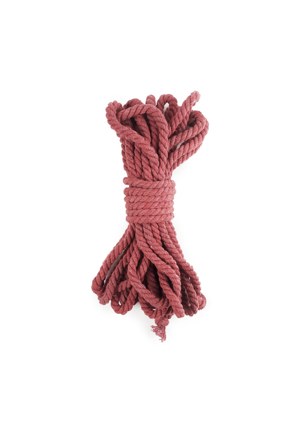Хлопковая веревка BDSM 8 метров, 6 мм, цвет бургунд Art of Sex (252269119)