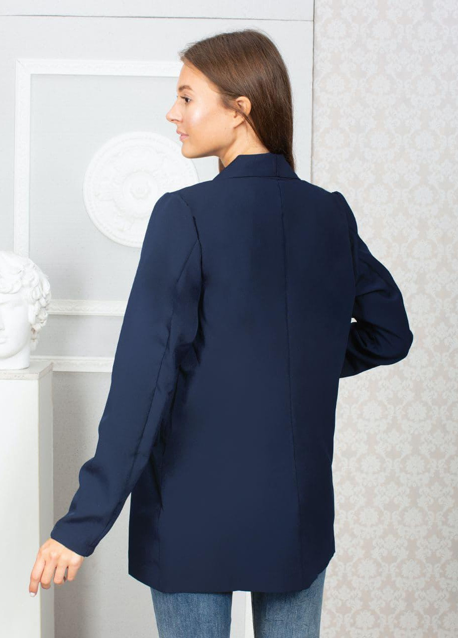 Синий женский женский пиджак nikki синий р.m-l 322433 New Trend -