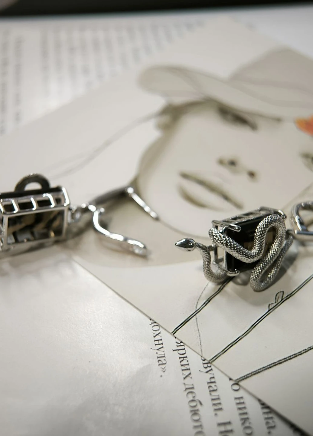 Сережки Silver Flame (329999913)