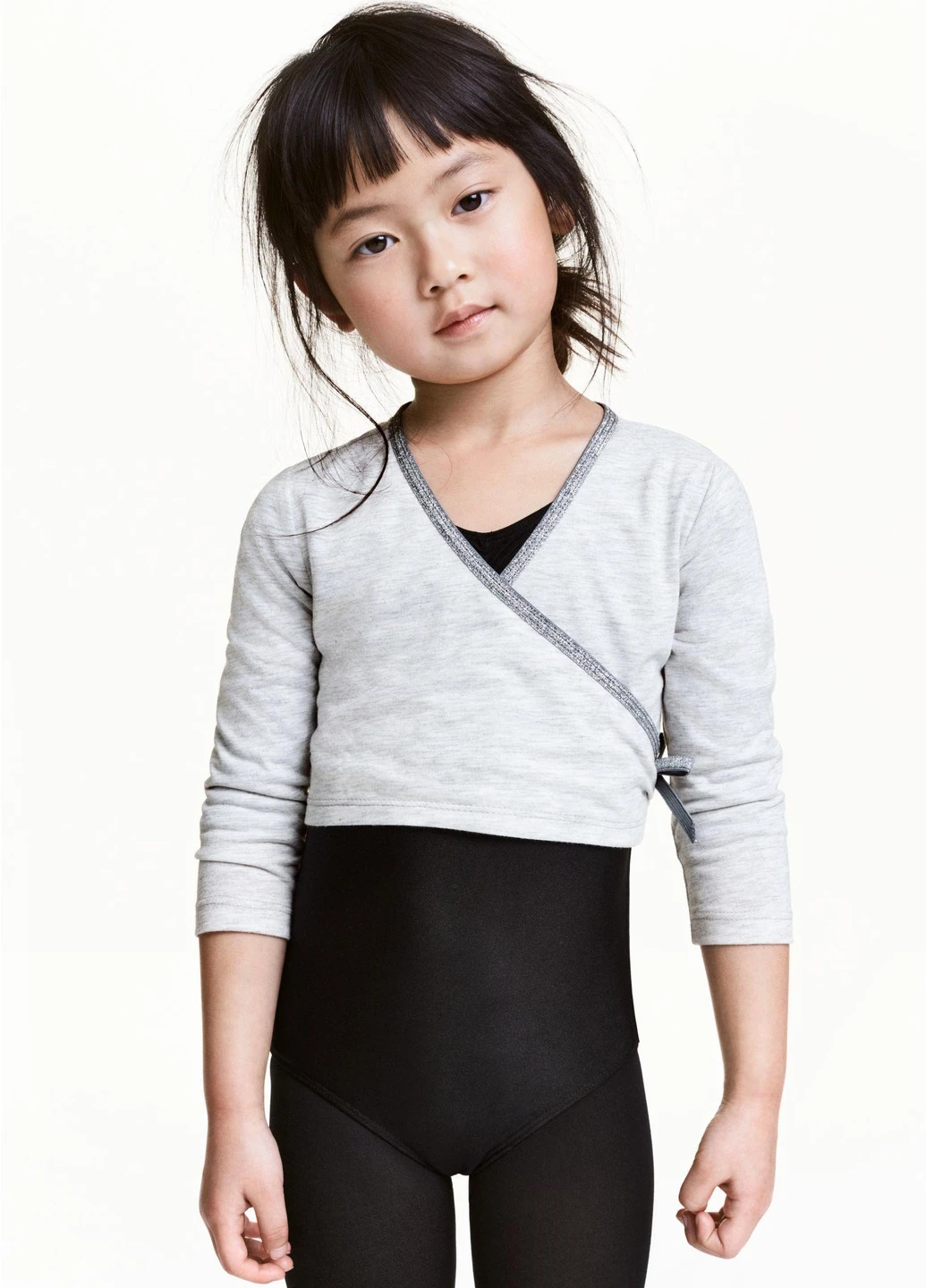Топ демісезон,сірий-сріблястий, H&M (254698412)