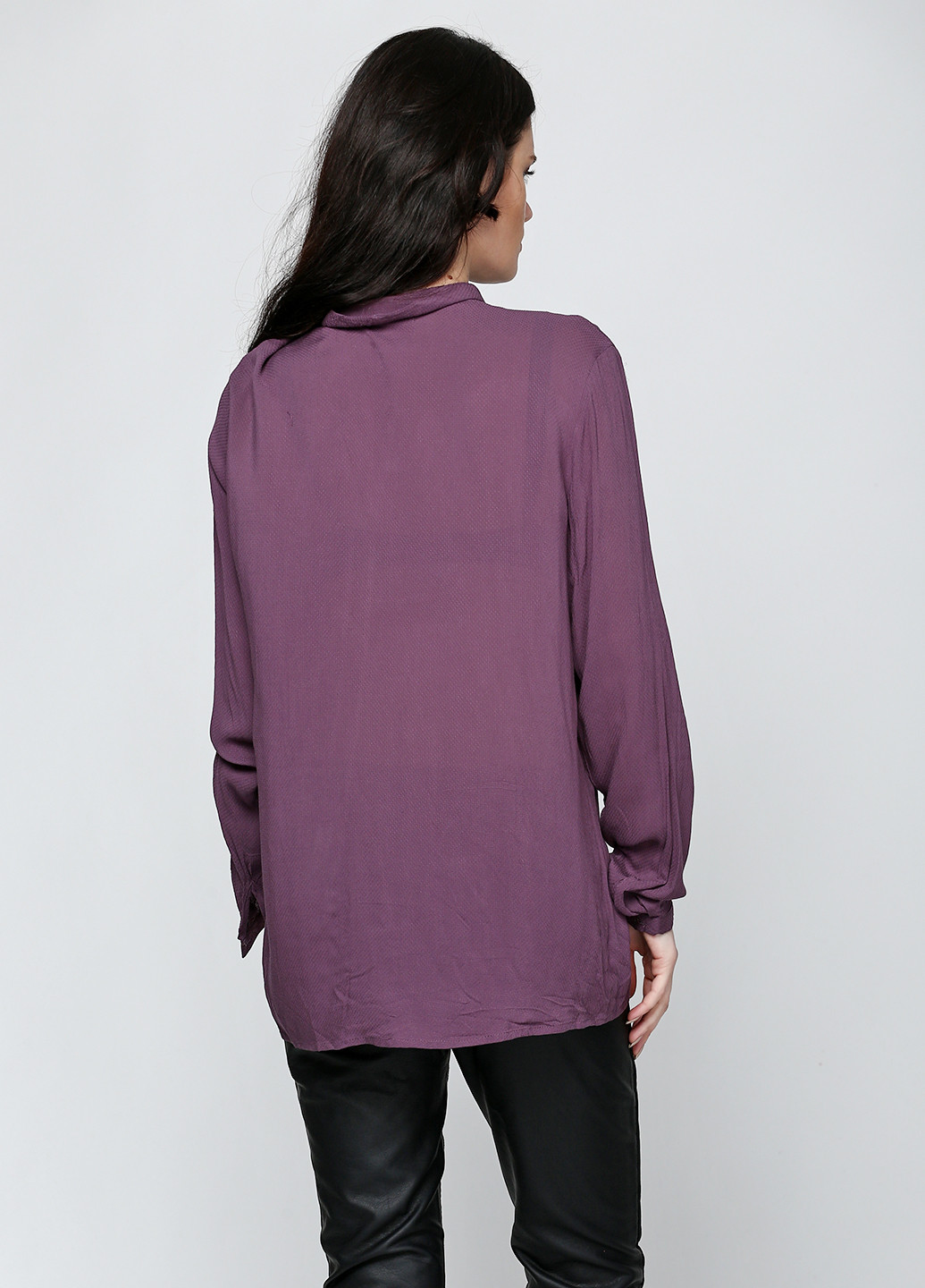 Фиолетовая демисезонная блуза Minus