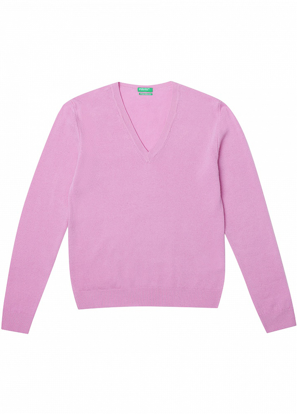 Розовый демисезонный пуловер пуловер United Colors of Benetton